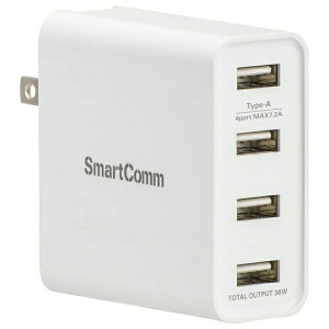 _|Cg5{^ USB-AC`[W[ USB×4|[g e|[g2.4Ao v36WΉ OHM 03-3091 MAV-AU436N AudioComm USB AC[d PSEF yz