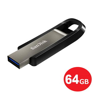 TfBXN USB3.2tbV 64GB Gen1 EXTREMEGO 100MB/s SDCZ810-064G-G46 USB SanDisk COe[ y[֑z