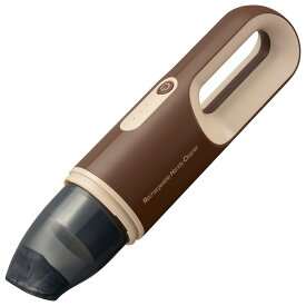 USB充電式ハンディークリーナー フィルター式 ブラウン OHM 08-3288 SOJ-HC01R 送料無料
