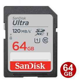 サンディスク SDXCカード 64GB ULTRA class10 140MB/s UHS-1 SDSDUNB-064G-GN6IN メール便送料無料