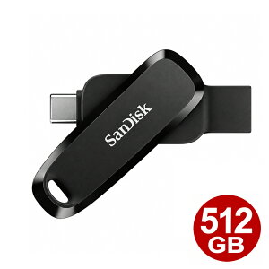 �T���f�B�X�N USB������ 512GB Type-C USB-A ���Ή� USB 3.1 Android �X�}�z �t���b�V�������� ��]�� �ő�100MB/s �C�O���e�[�� SDDDC6-512G-G46 �y���������z �y�ŋ������z���z