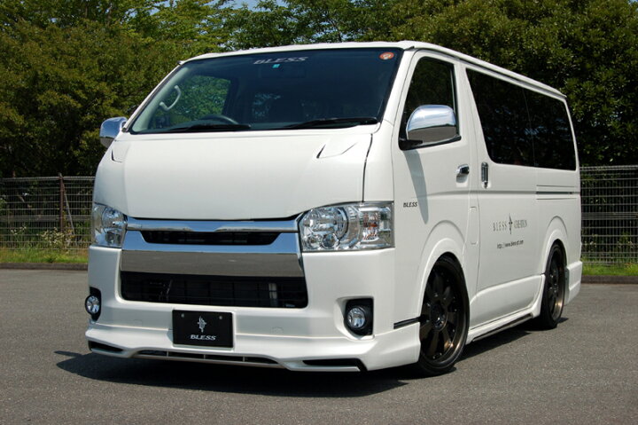 楽天市場】ハイエース(200系)4型標準ボディ フロントリップスポイラー 
