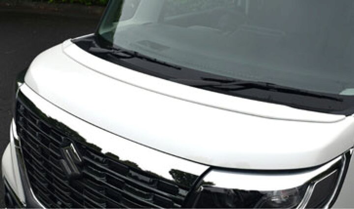 楽天市場】【スペーシア カスタム（MK53S）】ボンネットスポイラー  