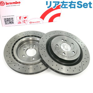 Brembo�� �x���c R172 W117 W176 SLK55AMG CLA45AMG A45AMG ���A/���� �u���[�L�f�B�X�N/�u���[�L���[�^�[ ���E�Z�b�g 1724230112