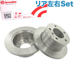 Brembo製 ベンツ W463 G320 G500 G55AMG リア/リヤ ブレーキディスク/ブレーキローター 左右セット 9024230712 9024230312 9024230112