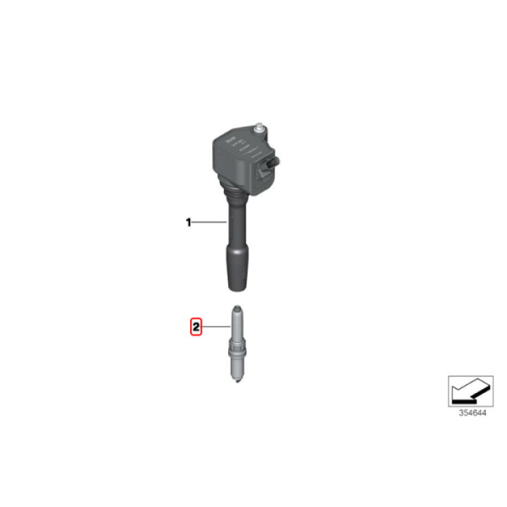 楽天市場】純正OEM NGK製 BMW F40 F44 F45 F46 118i 218i 220i 