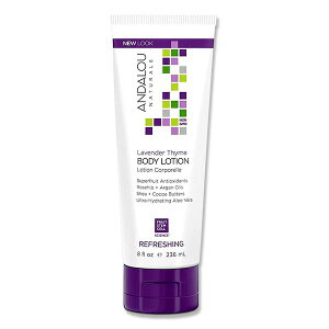 ANDALOU ���x���_�[�^�C�� ���t���b�V���O�{�f�B���[�V���� 236ml(8floz) Lavender Thyme Refreshing Body Lotion �{�f�B�[���[�V���� �{�f�B�N���[�� �C�O �l�C �A���_���[ �A���_���[ �A�����J�y������