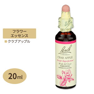 �o�b�`�t�����[ �����f�B �N���u�A�b�v�� 20ml �i0.7floz�j Bach Flower Bach Original Flower Remedies Crab Apple 0.7 fl oz (20 ml)�y�����񂹏��i�z�y���킹�Ĕ��������z