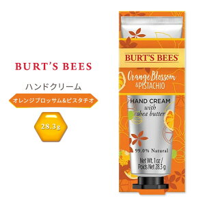 yő10%OFFN[|zo[cr[Y nhN[ IWubT&sX^`I 28.3g (1 oz) Burt's Bees Hand Cream Orange Blossom & Pistachio