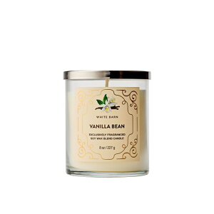 �o�X���{�f�B���[�N�X �o�j���r�[�� �V���O���E�B�b�N�L�����h�� 227g Bath & Body Works Vanilla Bean Single Wick Candle 8 oz / 227 g �y�����񂹏��i�z
