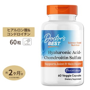 yő10%OFFN[|zqA_ RhC`ioCIZR[Qj60 Doctor's BESTihN^[YxXgj Best Hyaluronic Acid with Chondroitin Sulfate 60caps