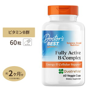 �h�N�^�[�Y�x�X�g �t���A�N�e�B�u B�R���v���b�N�X 60�� �x�W�J�v�Z�� Doctor's BEST Fully Active B Complex
