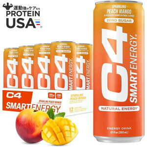 yő10%OFFN[|zZRA C4 X}[gGiW[hN s[`}S[355ml 12{ RTD: Cellucor C4 Smart Energy: Peach Mango (12/12oz) y񂹏izy킹Ĕz