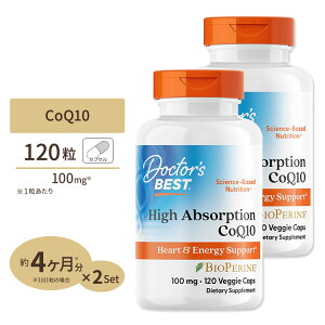 yő10%OFFN[|z[2Zbg] RGUCQ10 CoQ10 100mg JvZ 120 Doctor's BESTihN^[YxXgj