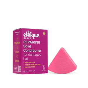 �G�e�B�[�N ���y�A�����O �Ō`�R���f�B�V���i�[�o�[ �_���[�W�w�A�p 60g Ethique Repairing Solid Conditioner Bar for Damaged Hair 2.1 OUNCE �y�����񂹏��i�z