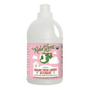 ���x���O���[�� �s���N���C���b�N ����p��� 2010mL Rebel Green Pink Lilac Fresh Laundry Detergent 68 fl. oz. �y�����񂹏��i�z