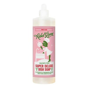 ���x���O���[�� �s���N���C���b�N �f���b�N�X �H��p��� 473mL Rebel Green Pink Lilac Deluxe Dish Soap 16 fl. oz. �y�����񂹏��i�z
