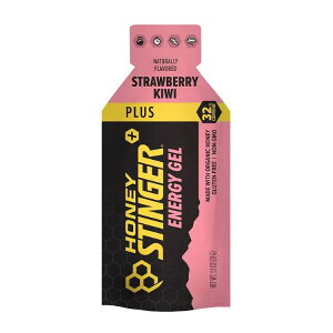 �n�j�[�X�e�B���K�[ �X�g���x���[�L�E�C �v���X �J�t�F�C������ �G�i�W�[�W�F�� 32mL Honey Stinger Strawberry Kiwi Plus+ Caffeinated Energy Gels 1.1 fl. oz. �y�����񂹏��i�z