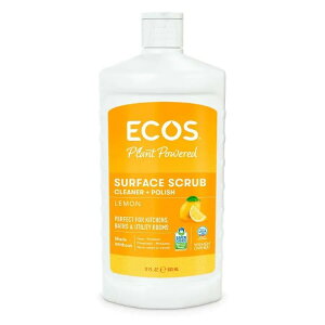 �G�R�X �A�[�X�t�����h���[ ������ �T�[�t�F�X�X�N���u 503mL ECOS Earth Friendly Products Lemon Surface Scrub 17 fl. oz. �y�����񂹏��i�z