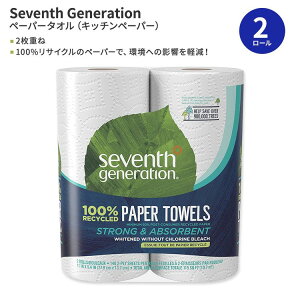 yő10%OFFN[|zZuXWFl[V 100%TCN zCgy[p[^I 2[ Seventh Generation 100% Recycled White Paper Towels Lb`y[p[ 2d