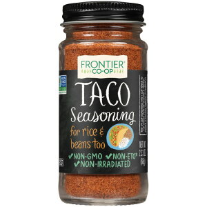 �t�����e�B�A�R�[�v �^�R�V�[�Y�j���O�u�����h 66g Frontier Co-op Taco Seasoning Blend 2.33 oz. �y�����񂹏��i�z