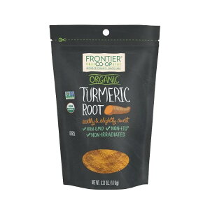 �t�����e�B�A�R�[�v �^�[�����b�N���[�g �p�E�_�[ �I�[�K�j�b�N 176g Frontier Co-op Turmeric Root, Ground, Organic 6.21 oz. �y�����񂹏��i�z