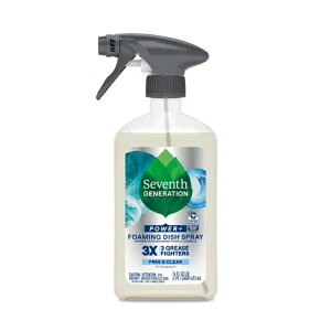 �Z�u���X�W�F�l���[�V���� �t���[���N���A �t�H�[�~���O�f�B�b�V���X�v���[ 473mL Seventh Generation Free & Clear Foaming Dish Spray 16 fl. oz. �y�����񂹏��i�z