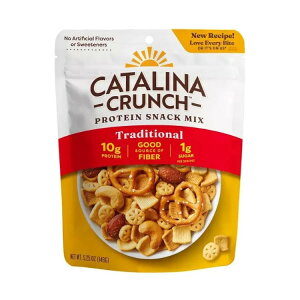 �J�^���i�N�����` �g���f�B�V���i�� �v���e�C���X�i�b�N�~�b�N�X 149g Catalina Crunch Traditional Protein Snack Mix 5.25 oz. �y�����񂹏��i�z