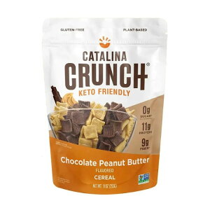 �J�^���i�N�����` �`���R���[�g�s�[�i�b�c�o�^�[ �P�g�t�����h���[ �V���A�� 255g Catalina Crunch Chocolate Peanut Butter Keto Friendly Cereal 9 oz. �y�����񂹏��i�z