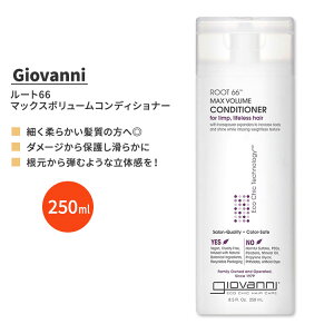 �W���o���j ���[�g66 �}�b�N�X�{�����[���R���f�B�V���i�[ 250ml (8.5 fl oz) Giovanni Root 66 Max Volume Conditioner�y�����񂹏��i�z�y���킹�Ĕ��������z