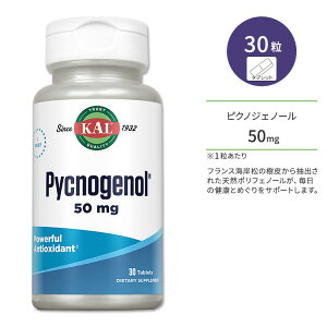 yő10%OFFN[|zJ sNmWFm[ 50mg 30 ^ubg KAL Pycnogenol 30 Tablets Tv |tFm[ tXCݏ GLX wXPA e ߂ NT|[g VR