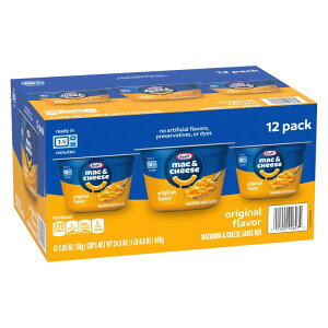 �y�A�����J�R�X�g�R�i�z�N���t�g �}�J���j&�`�[�Y�f�B�i�[�J�b�v ��58g 2���� Kraft, Macaroni & Cheese Dinner Cup, 2.05 oz, 12-Count�y�����񂹏��i�z�y���킹�Ĕ��������z