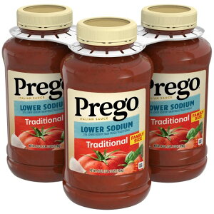 �y�A�����J�R�X�g�R�i�z�v���S �p�X�^�\�[�X ��i�g���E�� ��1275g 3 ���� Prego, Pasta Sauce Low Sodium 45 oz, 3-Count�y�����񂹏��i�z�y���킹�Ĕ��������z