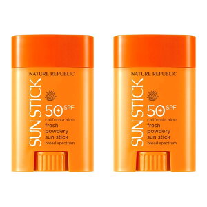 �y�A�����J�R�X�g�R�i�z�l�C�`���[���p�u���b�N �T���X�e�B�b�N SPF 50 Nature Republic Sun Stick SPF 50, 0.71 oz, 2-pack�y�����񂹏��i�z�y���킹�Ĕ��������z