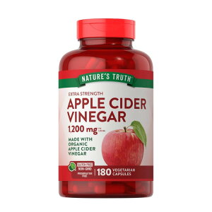 �y�A�����J�R�X�g�R�i�z�l�C�`���[�Y�g�D���[�X �A�b�v���T�C�_�[�r�l�K�[ 1200 mg Nature's Truth Apple Cider Vinegar 1200 mg., 180 Capsules�y�����񂹏��i�z�y���킹�Ĕ��������z