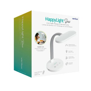 �y�A�����J�R�X�g�R�i�zHappyLight Duo 2-In-1 �^�X�N�f�X�N�����v HappyLight Duo 2-In-1 Light Therapy & Task Desk Lamp �y�����񂹏��i�z�y���킹�Ĕ��������z