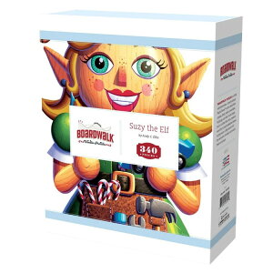 �{�[�h�E�H�[�N ��^�ؐ��p�Y�� �G���t�̃X�[�W�[ Boardwalk Large Wooden Puzzle Suzy the Elf �y�����񂹏��i�z