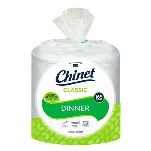 �y�A�����J�R�X�g�R�i�zChinet �N���V�b�N�f�B�i�[ 10-3/8�C���` �y�[�p�[�v���[�g 165�� Chinet Classic Dinner 10-3/8 Paper Plate, 165-count �y�����񂹏��i�z�y���킹�Ĕ��������z