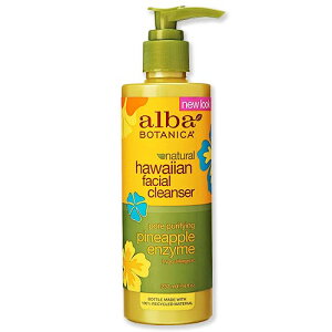 alba BOTANICA �n���C�A�� �t�F�C�V�����N�����U�[ �p�C�i�b�v���y�f���� 237ml (8floz) �A���o�{�^�j�J hawaiian facial cleanser pore purifyung pineapple enzyme 8floz 237ml�y�����񂹏��i�z�y���킹�Ĕ��������z