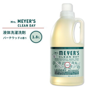 �~�Z�X�}�C���[�Y�N���[���f�C ���L�b�h ������ �o�[�`�E�b�h�̍��� 1.8L (64fl oz) Mrs. Meyers Clean Day Liquid Laundry Detergent Birchwood �G�b�Z���V�����I�C���z���y�����񂹏��i�z�y���킹�Ĕ�����
