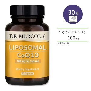 yő10%OFFN[|zhN^[R |\[ CoQ10 100mg 30 JvZ DR.MERCOLA Liposomal CoQ10 Tvg RGUCQ10 rLm[ rLm GCWOPA