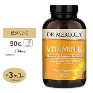 �h�N�^�[�E�����R�� �r�^�~��E 90���� 90�� Dr.Mercola Vitamin E 90 Day ���n���r�^�~�� �G�C�W���O�P�A