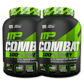 [2個セット] マッスルファーム コンバット 100%ホエイ プロテイン チョコレートミルク味 2.2kg (5LB) MusclePharm Combat 100% Whey パウダー