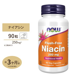 �i�E�t�[�Y �t���b�V���t���[ �i�C�A�V�� 250mg 90�� �x�W�J�v�Z�� NOW Foods Flush-Free Niacin Veg Capsules �r�^�~��B3 B-3 �m�[�t���b�V�� ���e�T�|�[�g