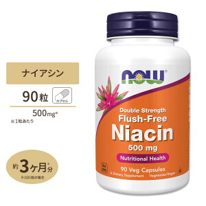 [3�Z�b�g]�i�E�t�[�Y �t���b�V���t���[ �i�C�A�V�� 500mg 90�� �x�W�J�v�Z�� NOW Foods Flush-Free Niacin Veg Capsules �r�^�~��B3 B-3 �_�u���X�g�����O�X �m�[�t���b�V�� ���e�T�|�[�g