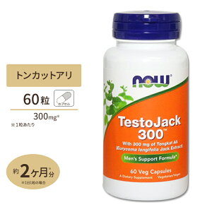 yő10%OFFN[|zeXgWbN gJbgA 60 NOW Foods(iEt[Y) TestoJack 300 60vcp