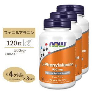 [3�Z�b�g] L-�t�F�j���A���j�� 500mg 120�� NOW Foods