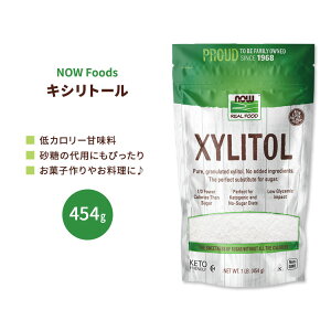 [10�Z�b�g]�L�V���g�[�� �p�E�_�[�i�V�R�Ö����j 454g NOW Foods(�i�E�t�[�Y) Xylitol 1lb