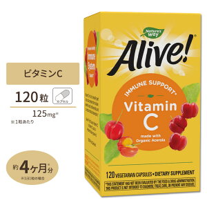 yő10%OFFN[|zlC`[YEFC ACuI I[KjbN r^~C xW^AJvZ 120 Nature's Way AliveIOrganic vitamin C AZ 100%