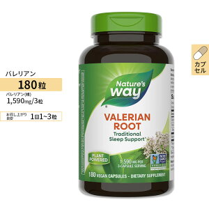 �o�����A�� 530mg 180���T�v�������g �T�v�� �n�[�u Nature's Way �l�C�`���[�Y�E�F�C �A�����J[�����T�C�Y] Valerian Root 530mg 180cp�y�����񂹏��i�z�y���킹�Ĕ��������z